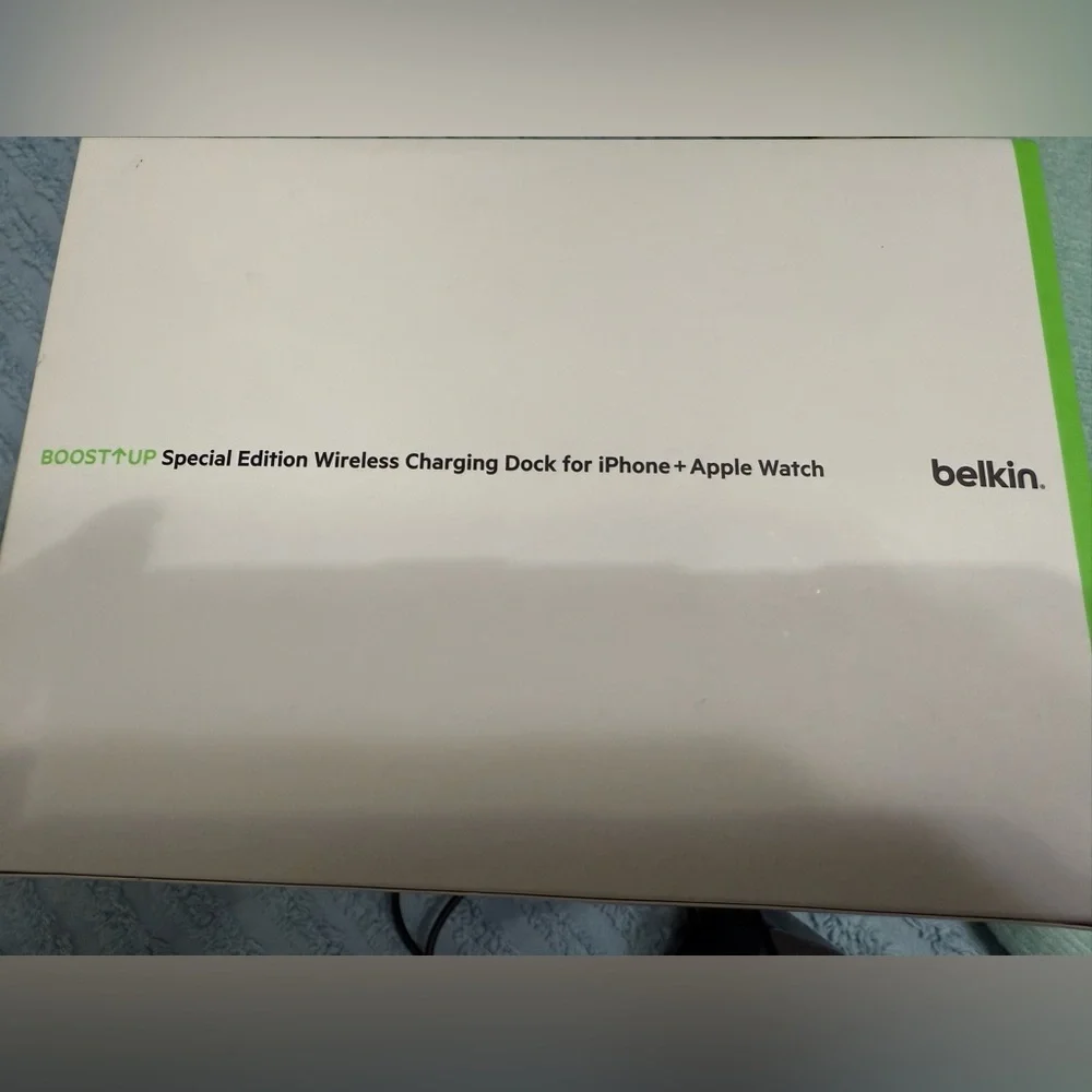 Belkin Black Wireless Charging Dock for iPhone + Apple Watch